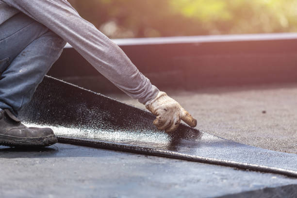 Professional Emergency Waterproofing technician working in Russellville, KY